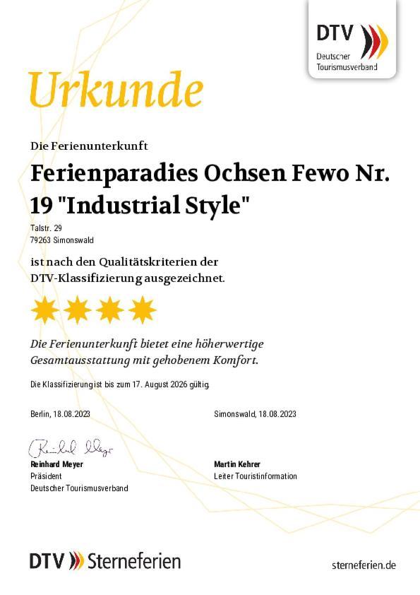 Moderne 3 Zi-Fewo "Industrial Style" 70 Qm Naehe Freiburg Διαμέρισμα Simonswald Εξωτερικό φωτογραφία